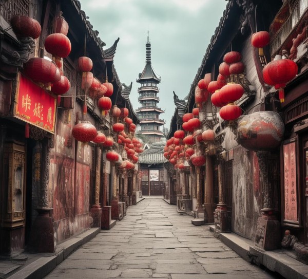 柳江商贸街见证者，商业中心见证者