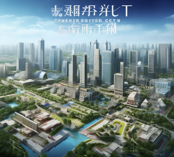 融水商贸城项目规划图稿，商业未来蓝图